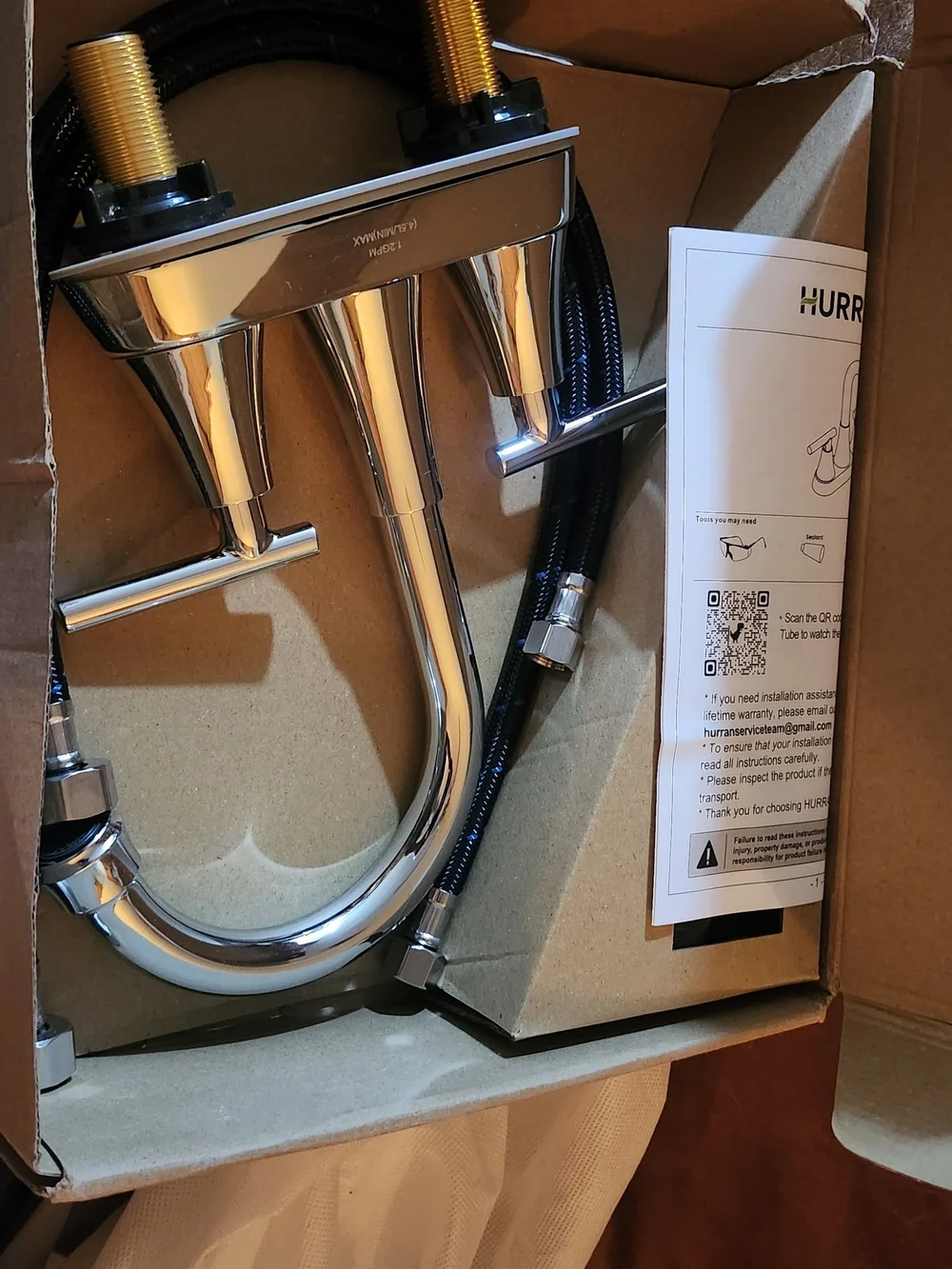 Furran 4-Inch Basin Faucet in Brushed Nickel Finish